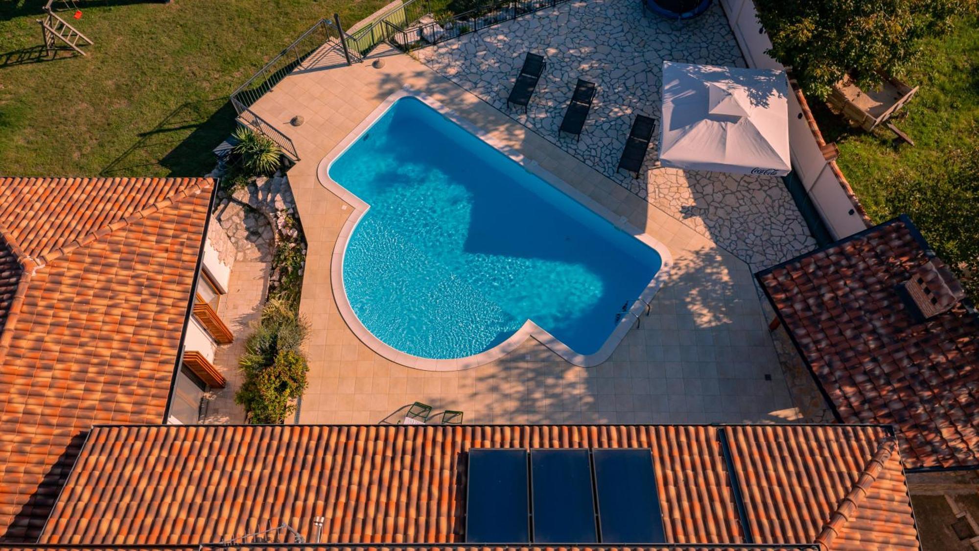 Villa Arton Heated Swimming-Pool Žminj Eksteriør billede