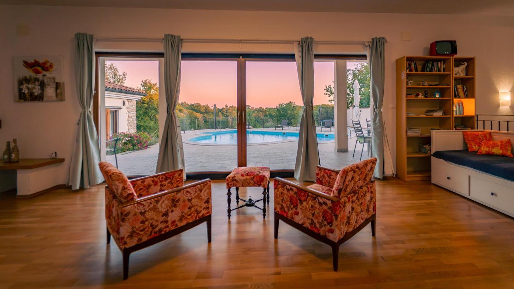 Villa Arton Heated Swimming-Pool Žminj Eksteriør billede