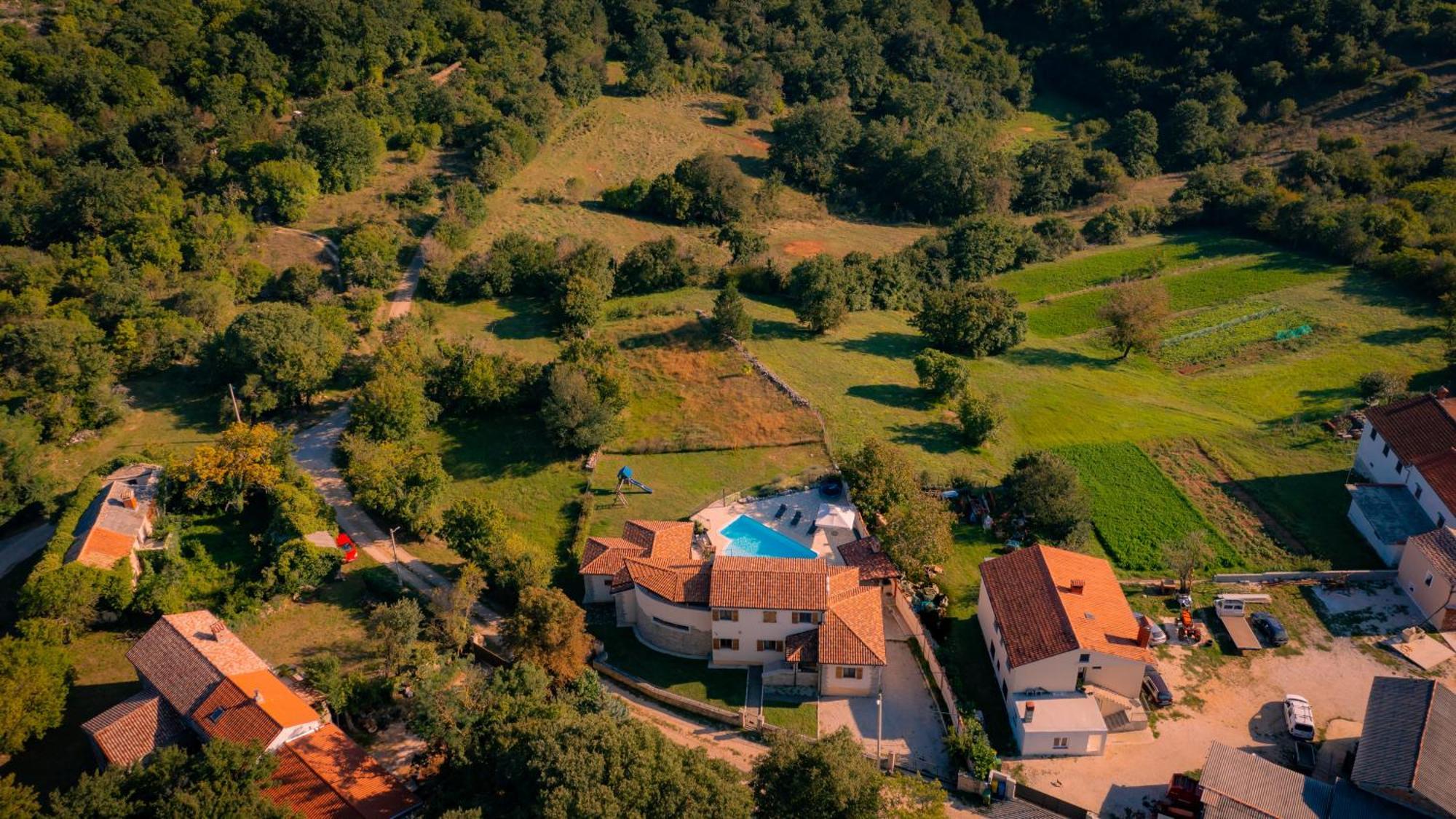 Villa Arton Heated Swimming-Pool Žminj Eksteriør billede